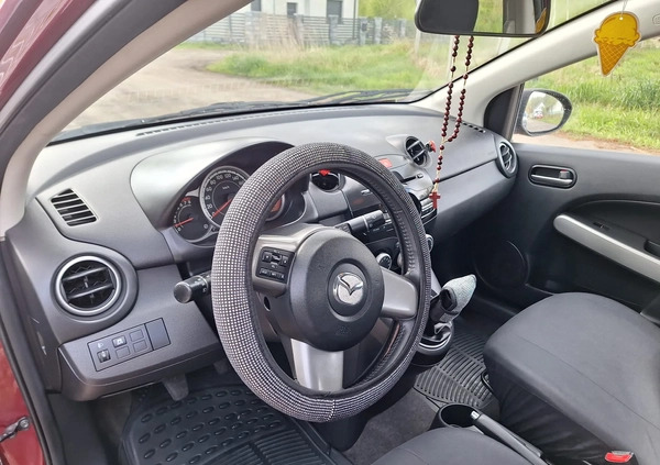 Mazda 2 cena 16900 przebieg: 149000, rok produkcji 2011 z Goleniów małe 56